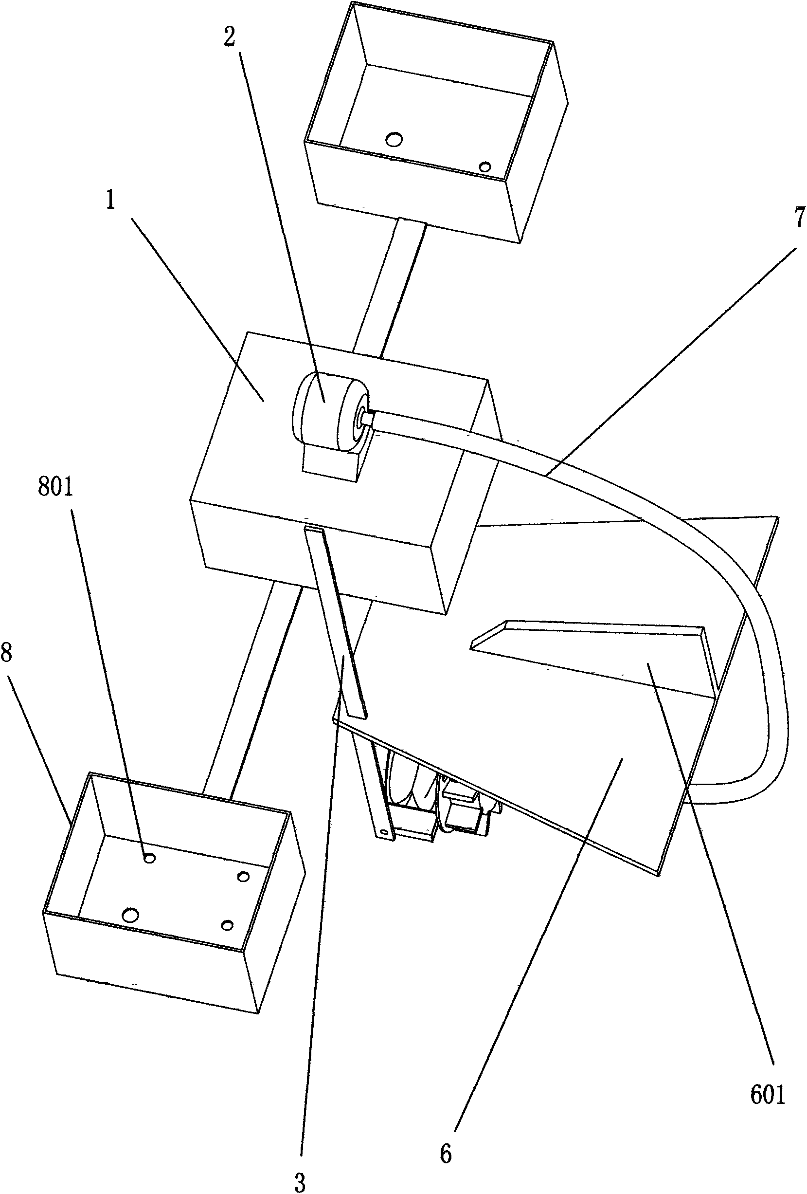 Inshore sea surface wave energy power generation device