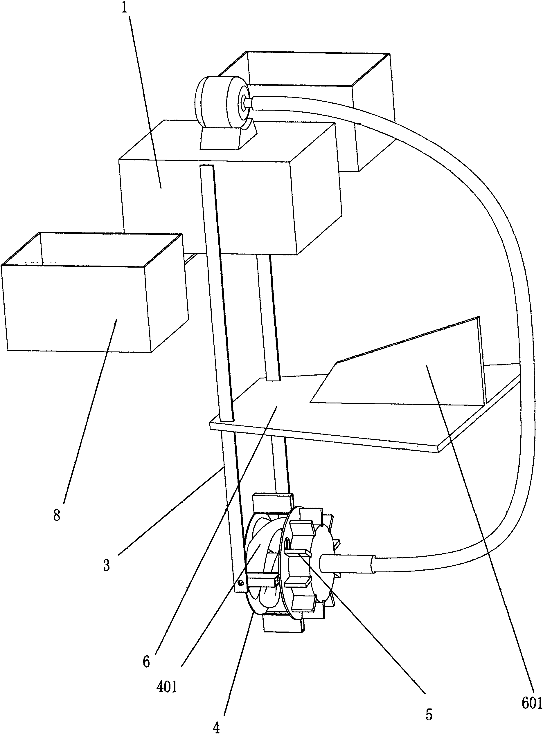 Inshore sea surface wave energy power generation device