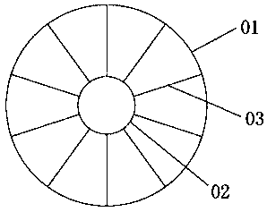 Cutting cutter for bamboo product processing