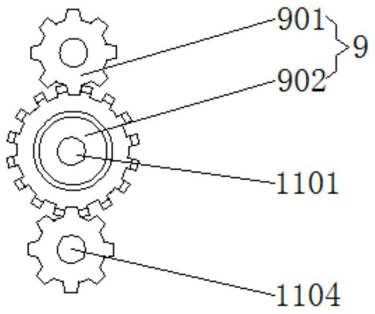 Mixing, preheating and feeding device for aluminum-magnesium-lithium alloy material production