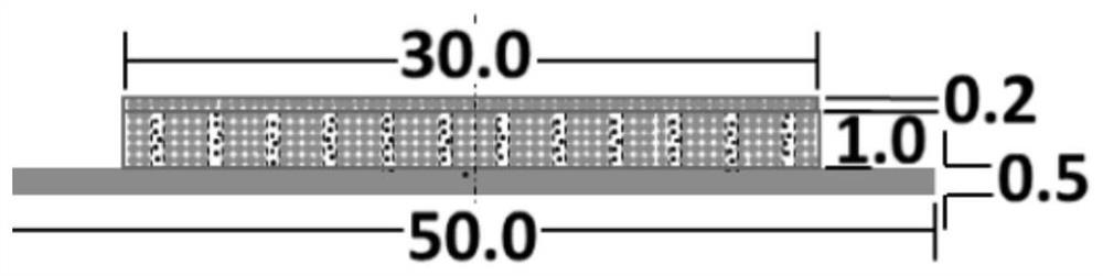 A free particle/porous medium composite enhanced boiling structure and its preparation method