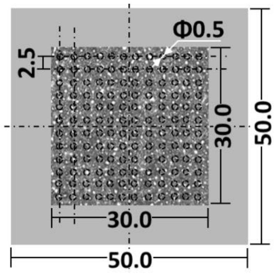 A free particle/porous medium composite enhanced boiling structure and its preparation method