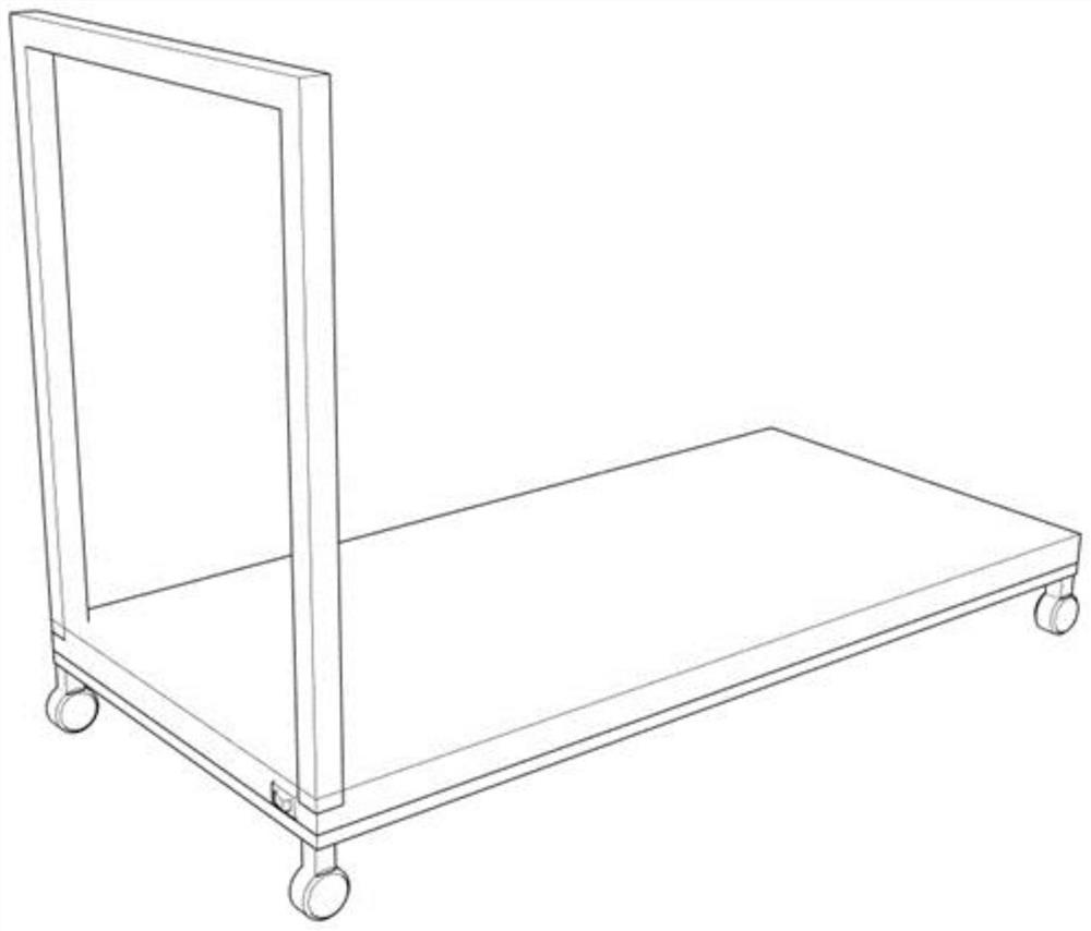 Trolley using electromagnets to prevent iron articles from slipping