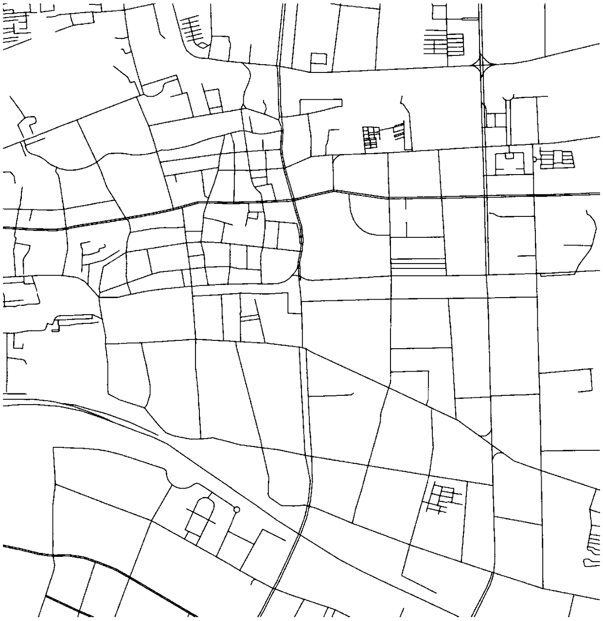 Traffic control sub-area dividing method based on vehicle trajectory data