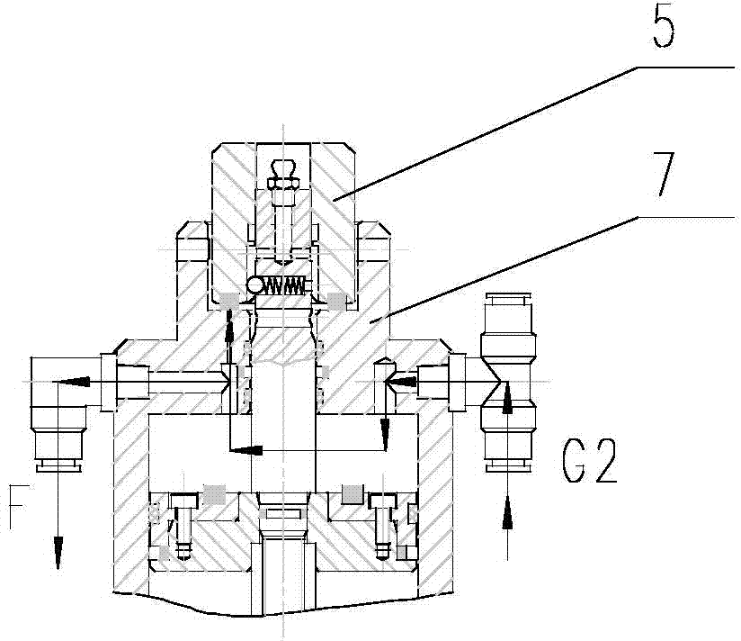 Pneumatic encapsulating head applied for enclosing aerosol valve