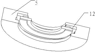 Self-centering floating brush type sealing tile