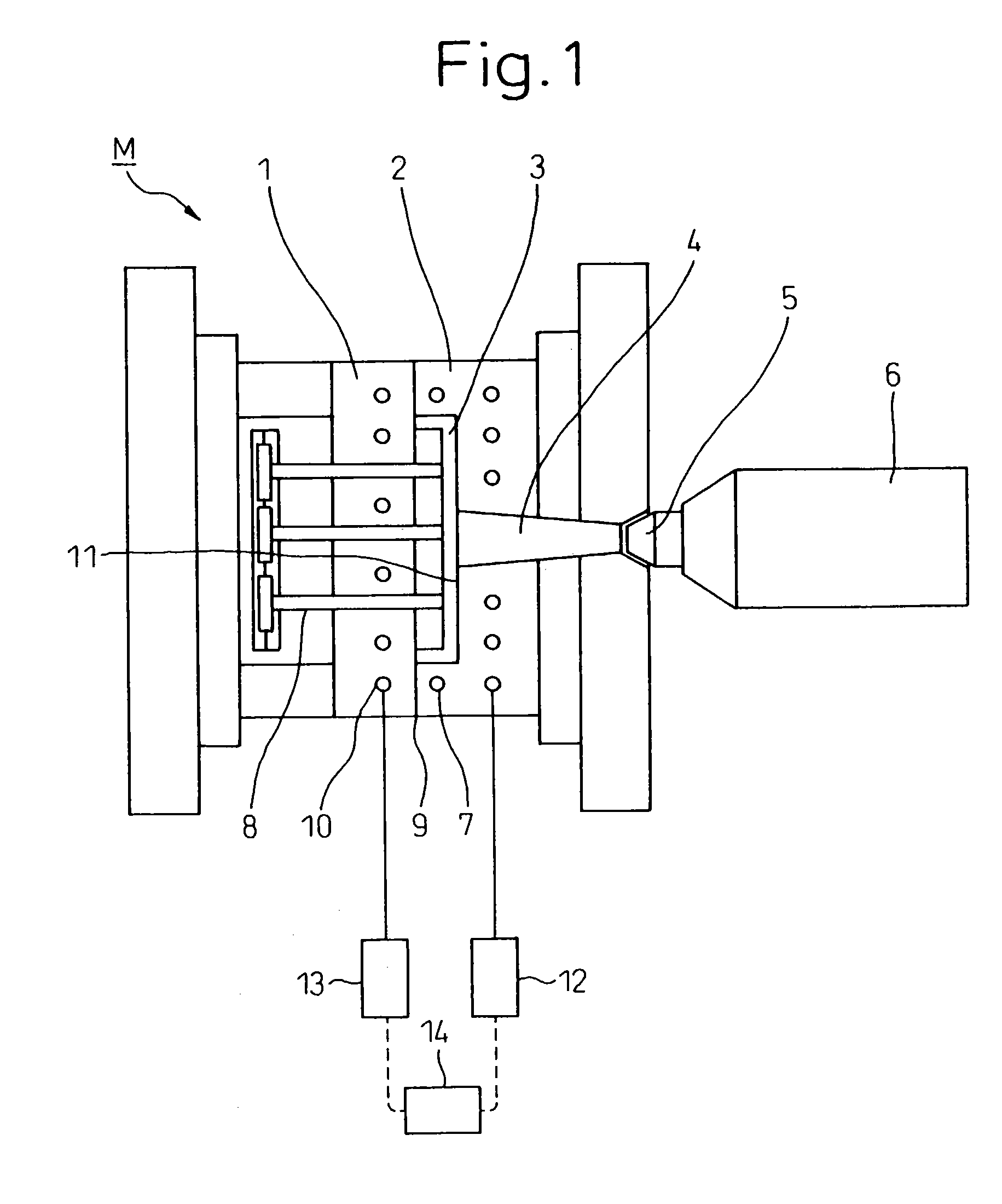 Mold and method of molding metallic product