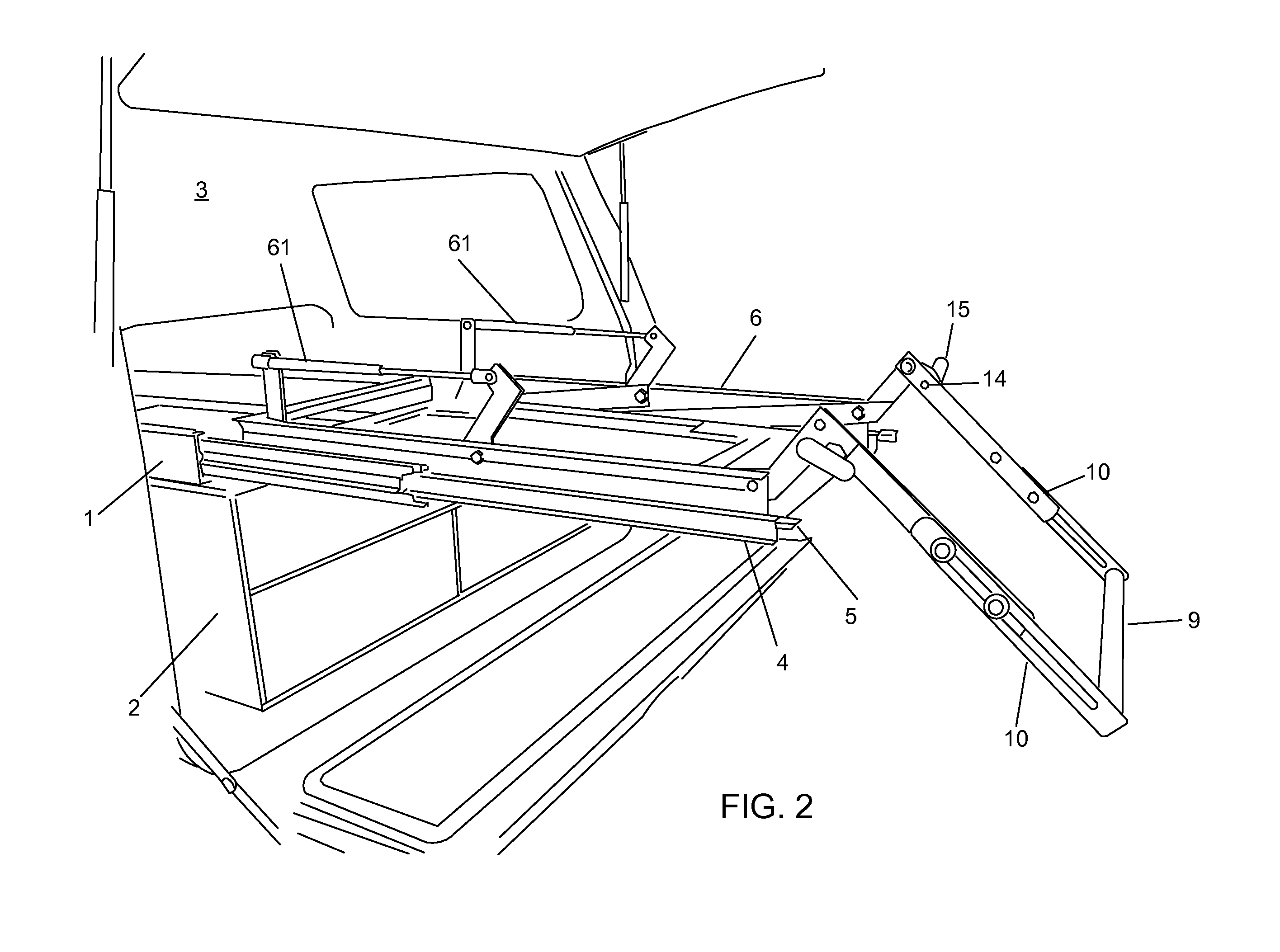 Automobile luggage compartment storage device