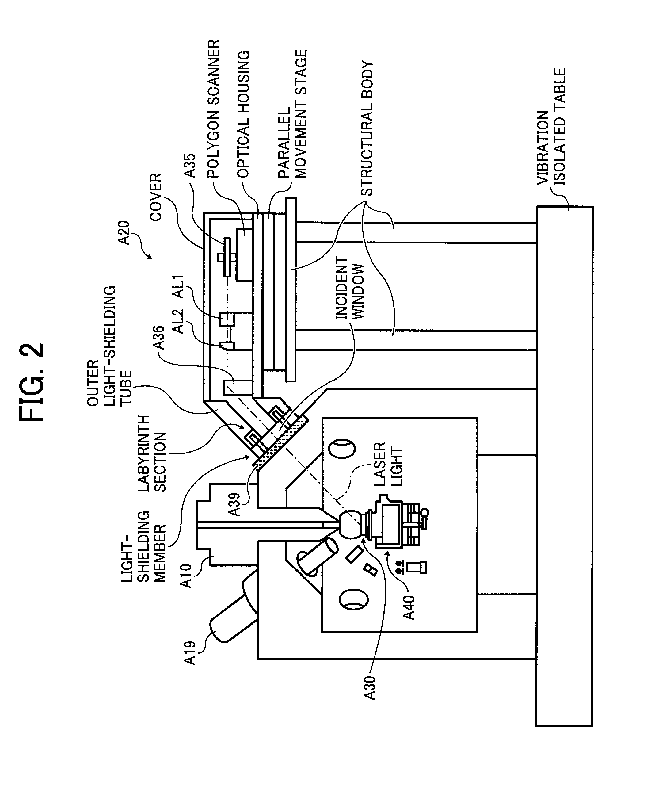 Electrostatic latent image measuring device