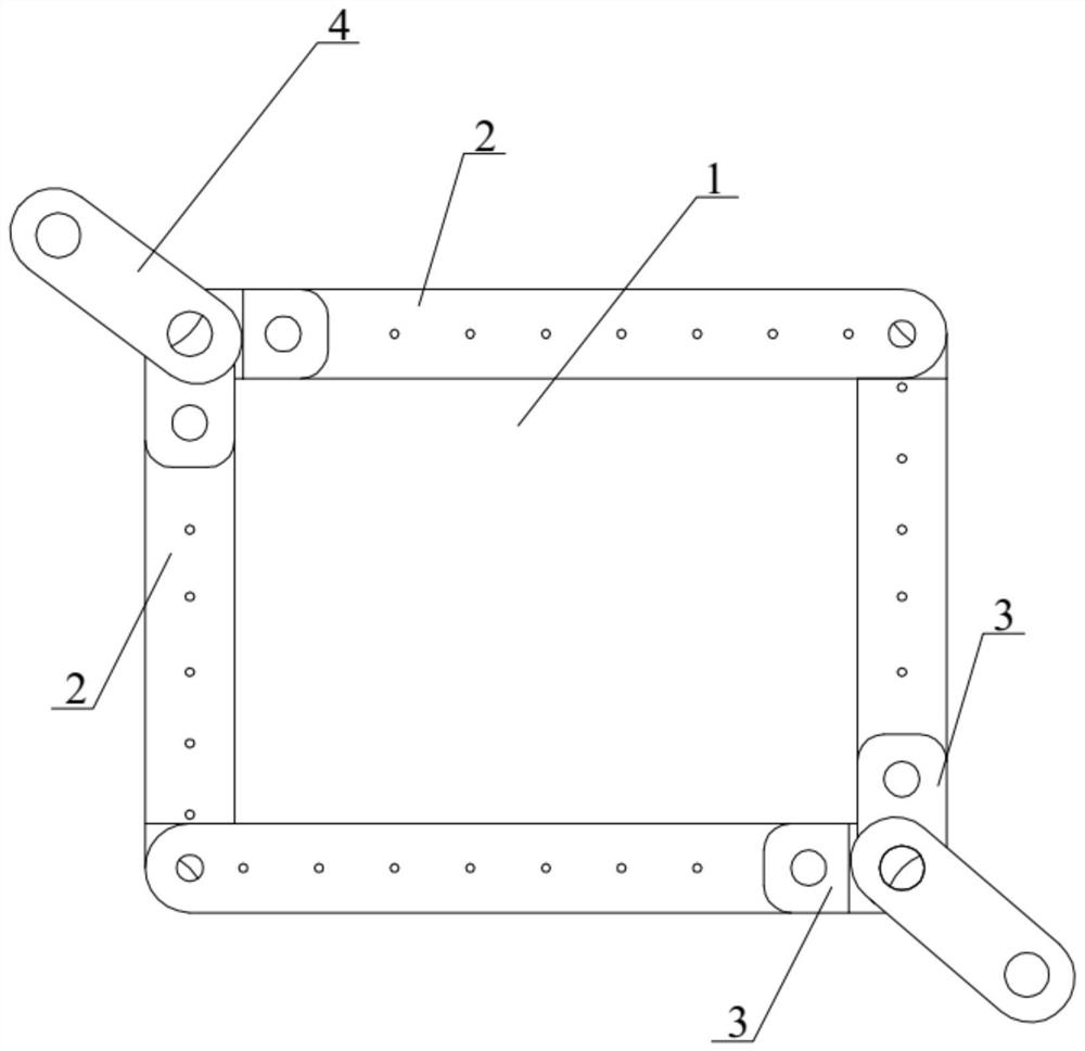 Test device for testing shearing performance