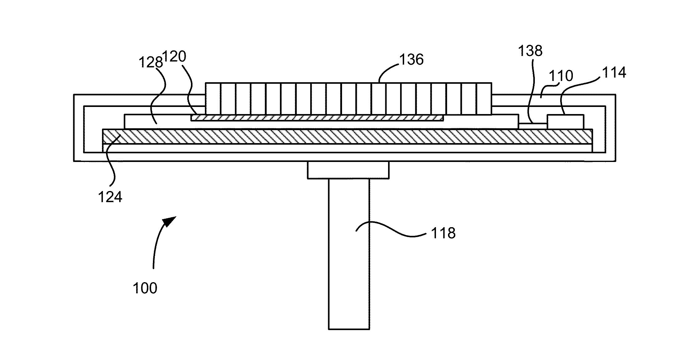 Spatial deposition of material using short-distance reciprocating motions