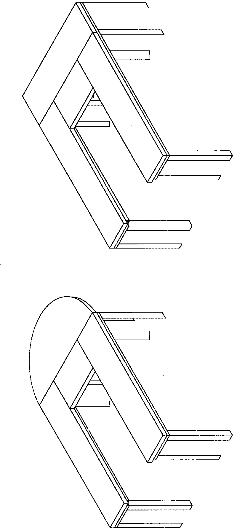 Multifunctional council board with combined table-boards