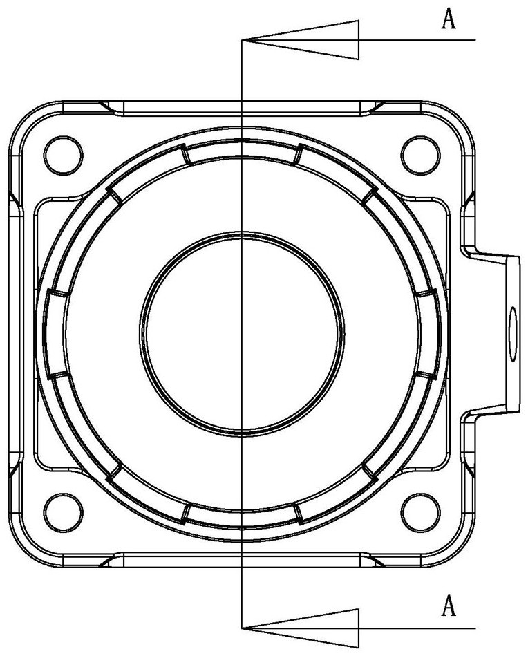 Shaft end photoelectric rotating speed sensor for rail transit and manufacturing method