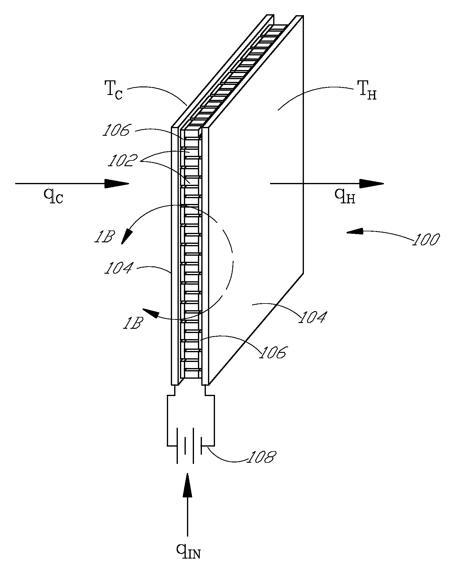 High capacity thermoelectric temperature control system