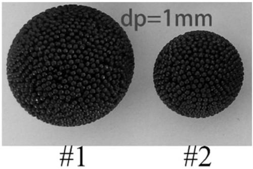 Porous material for fluid mechanics visual measurement and preparation method and application thereof