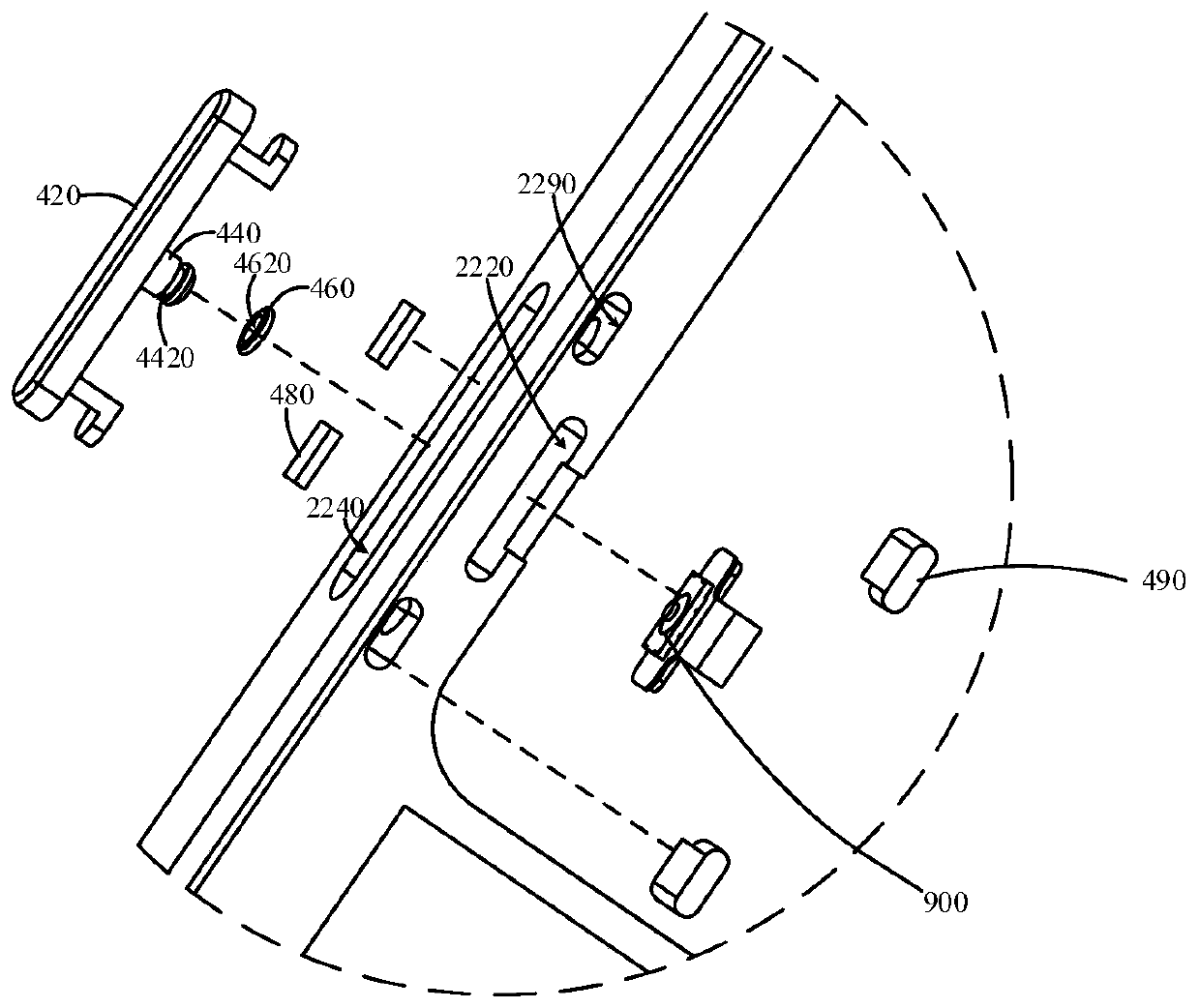 Shell assembly, electronic equipment and assembling method of shell assembly