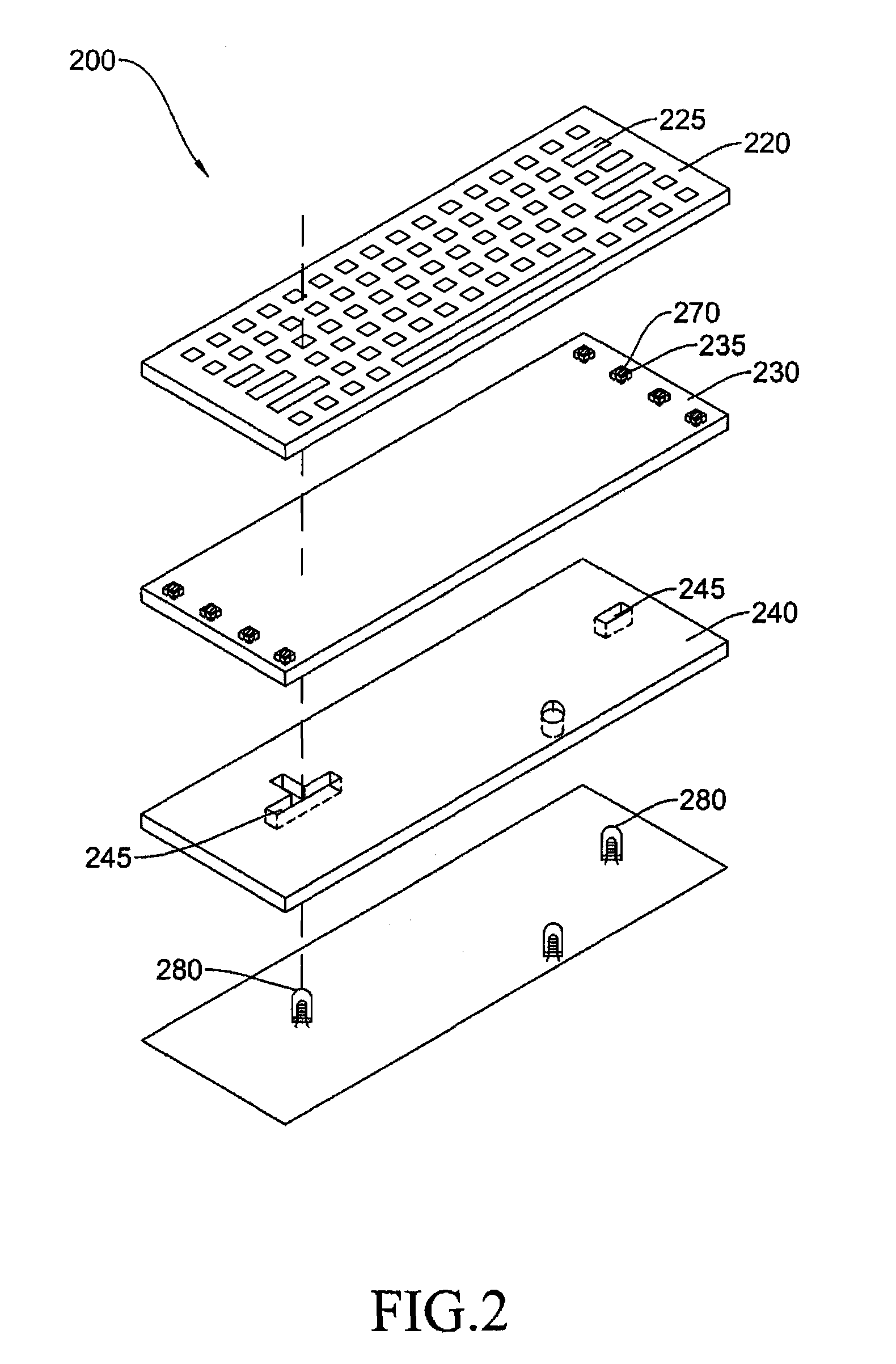 Light-emitting module and keyboard