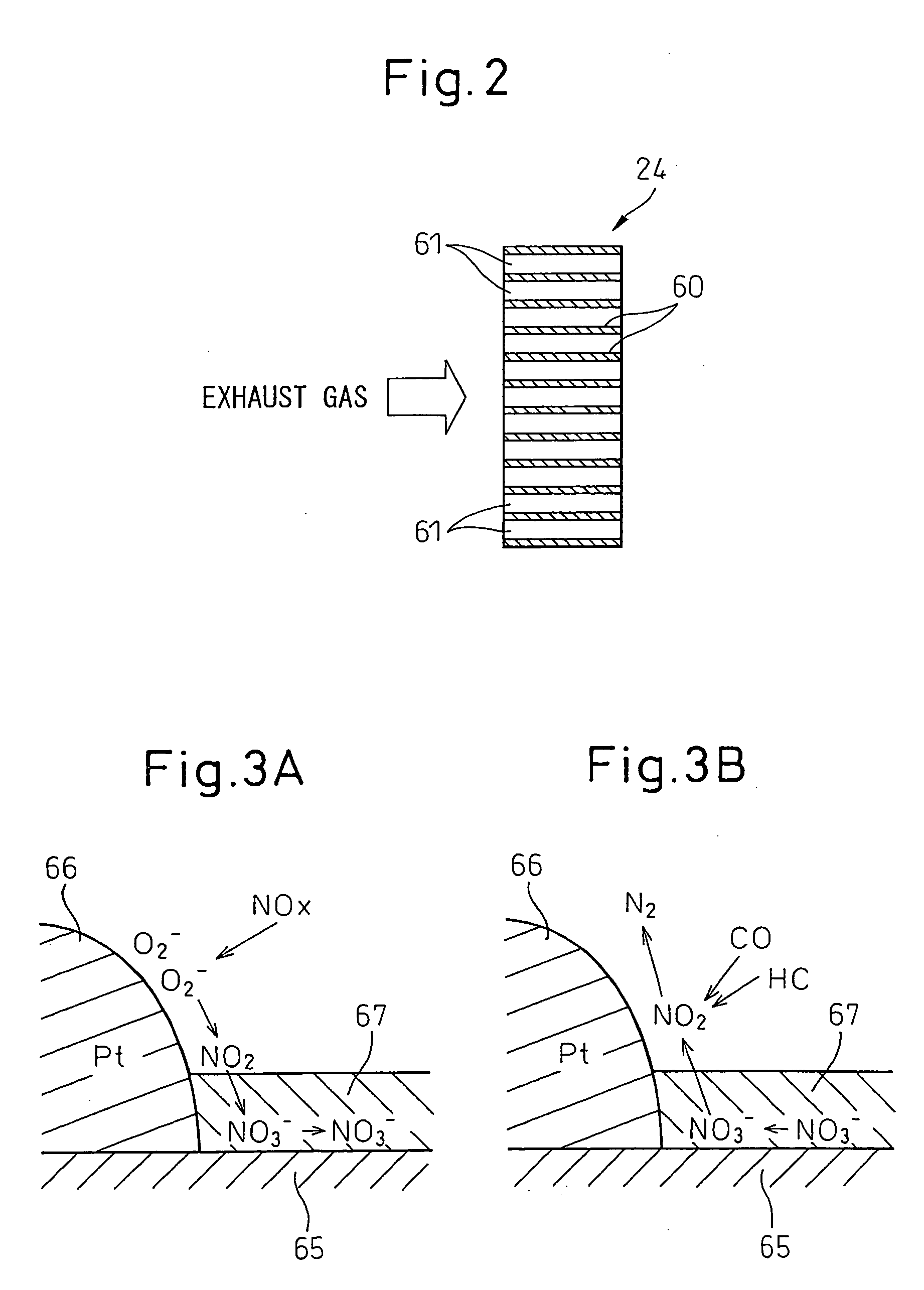 Exhaust Gas Purification Device For Internal Combustion Engine