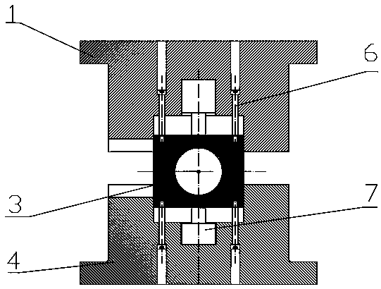 Method and device for forming parts of conical rubber tube