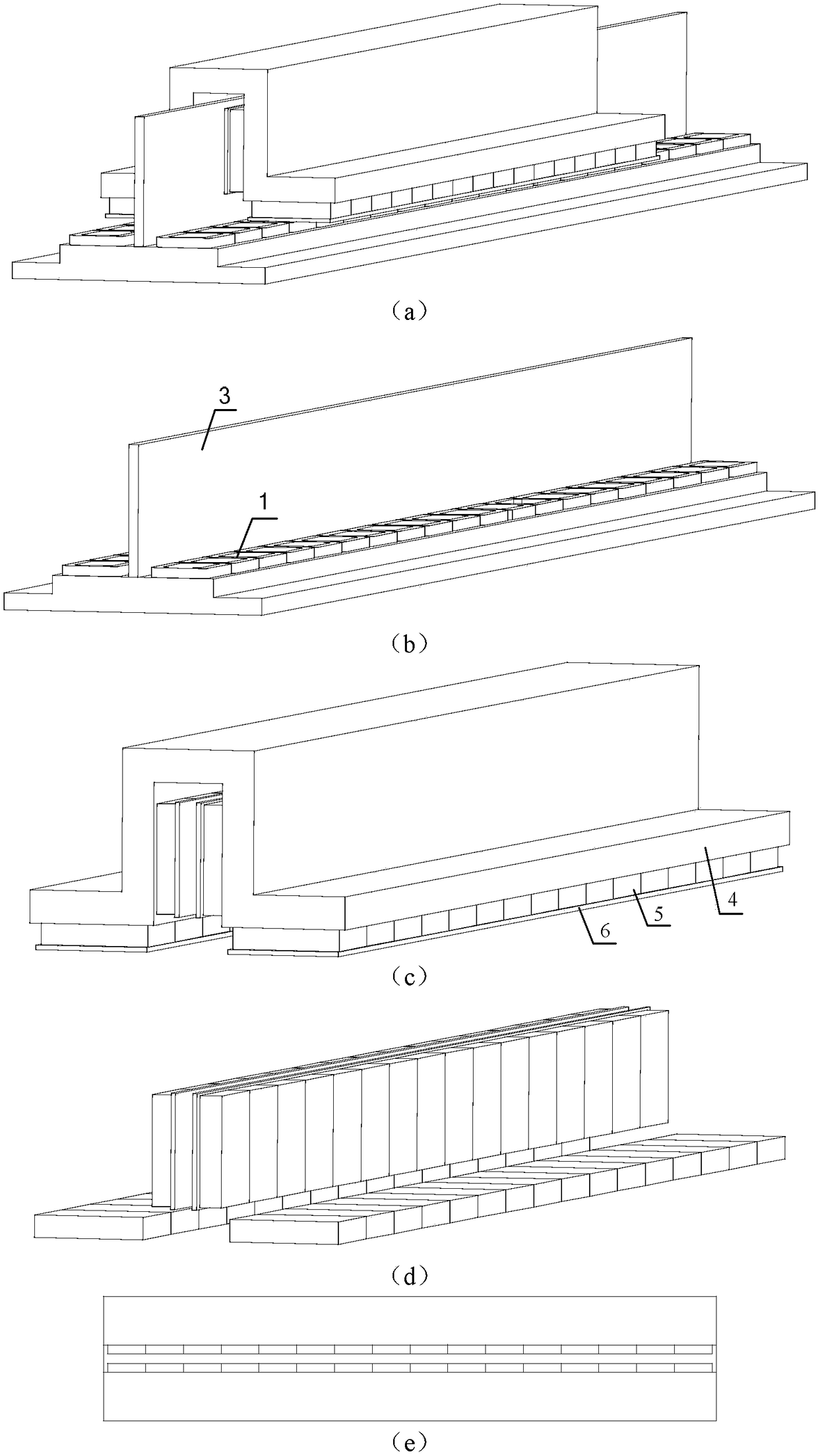 High-speed magnetic levitation linear eddy current brake system