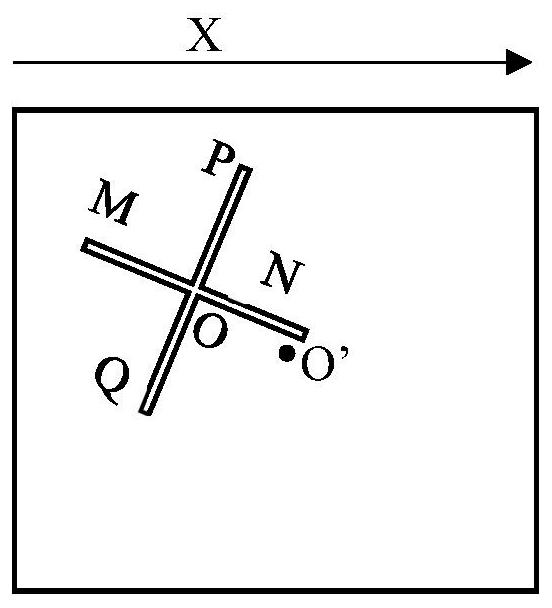 A robot positioning device and method based on cross laser and machine vision