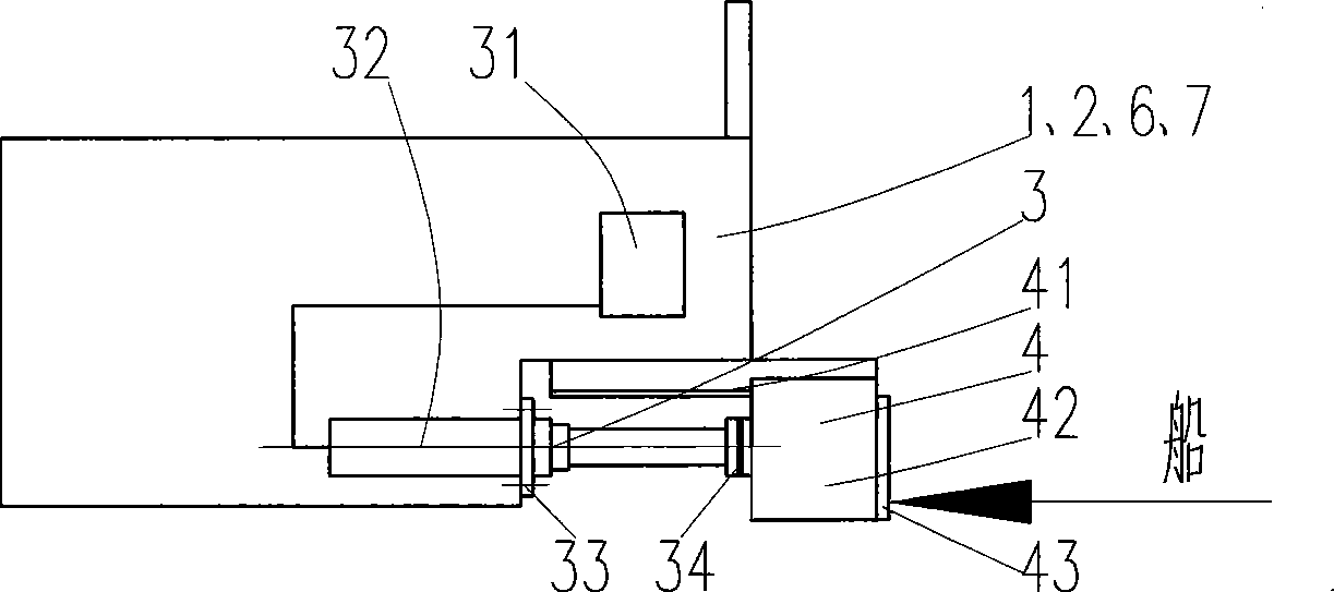 Height-limiting and anti-collision device for bridge frame