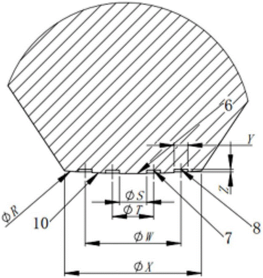 Electrode system for improving performances of steel-aluminum dissimilar metal resistance spot welding head