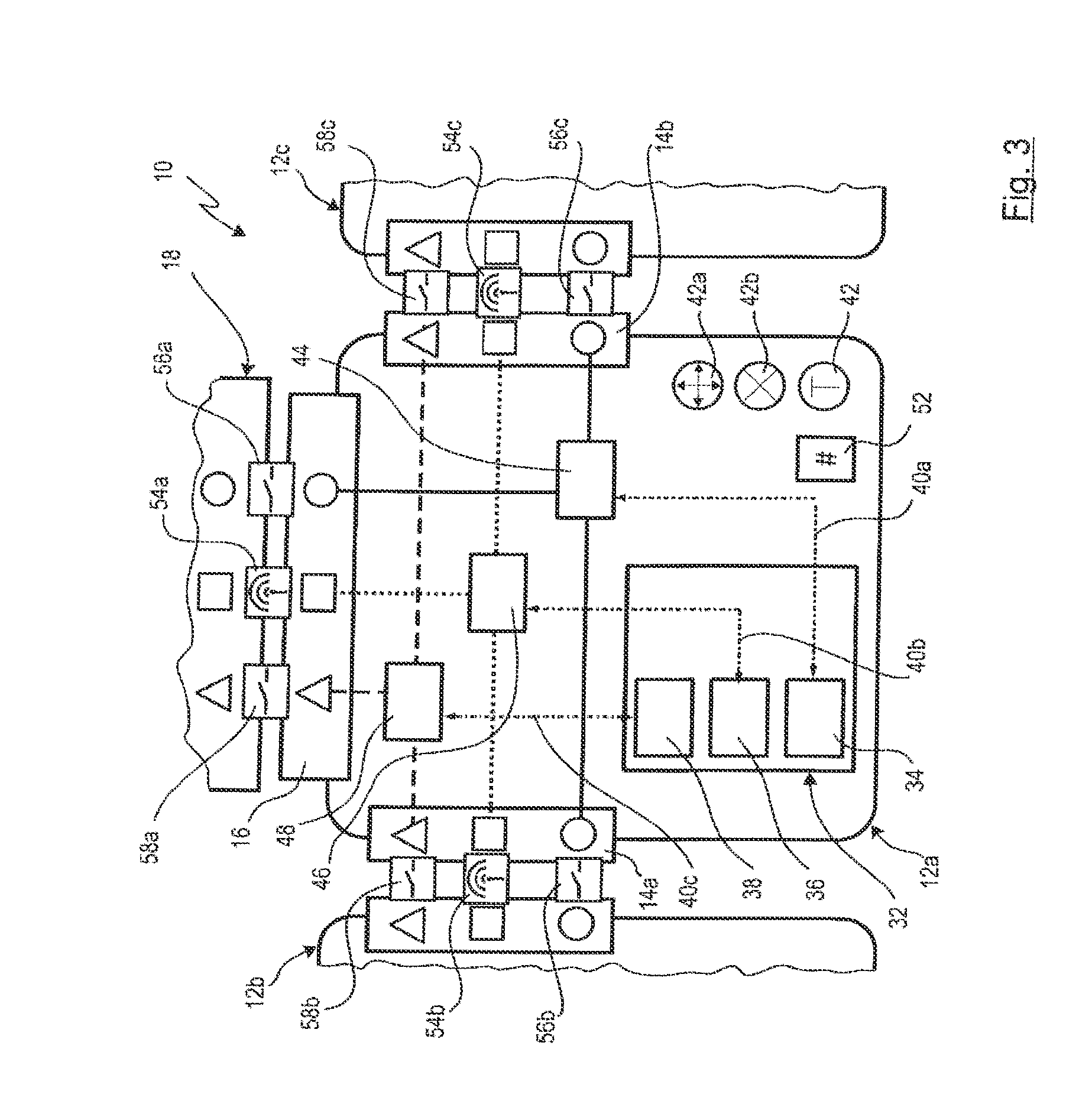 Network infrastructure component, network system having a plurality of network infrastructure components, and use of the network system