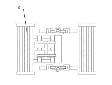 Four-wheel drive braking force detection aided experiment device and experiment method