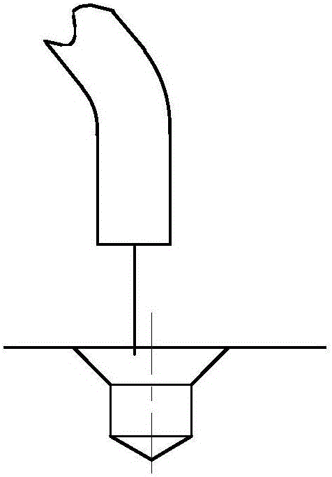 Air valve plate bottom of marine low-speed machine and welding process of air valve plate bottom