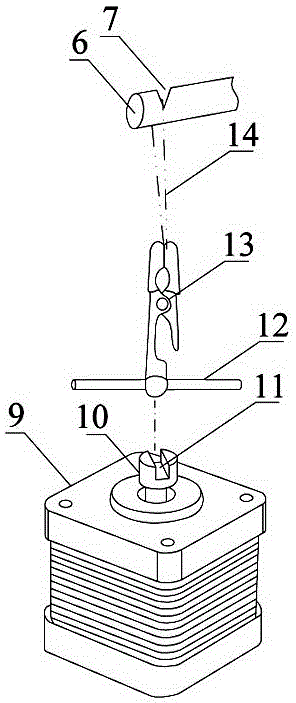 Automatic hot melt type twisted-pair stimulation electrode manufacturing device