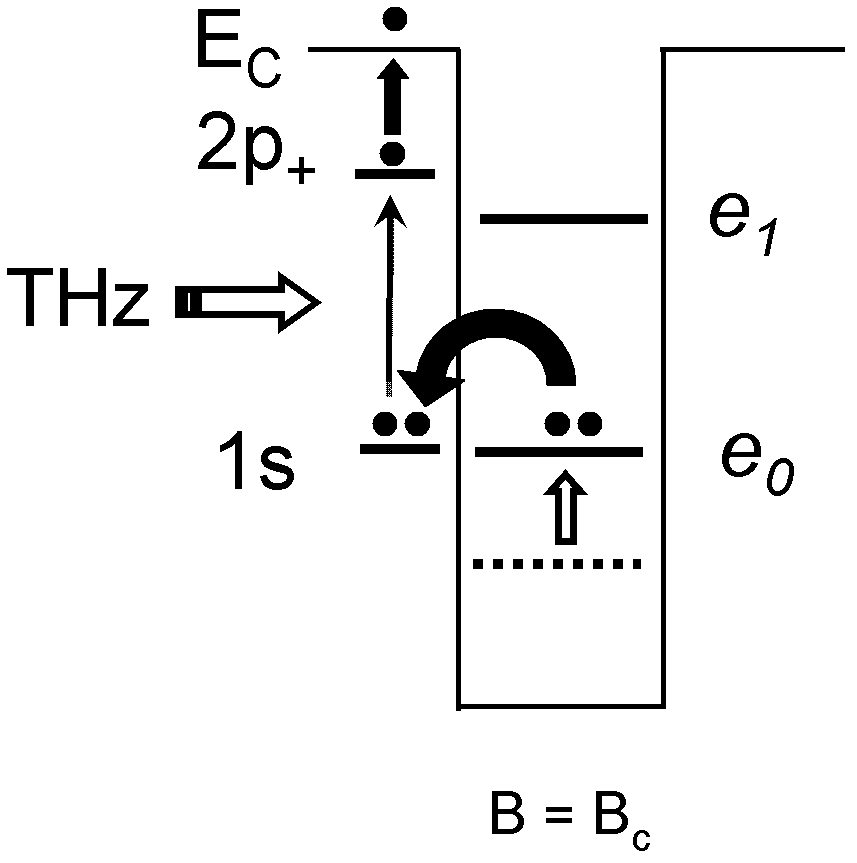 Quantum well terahertz detector