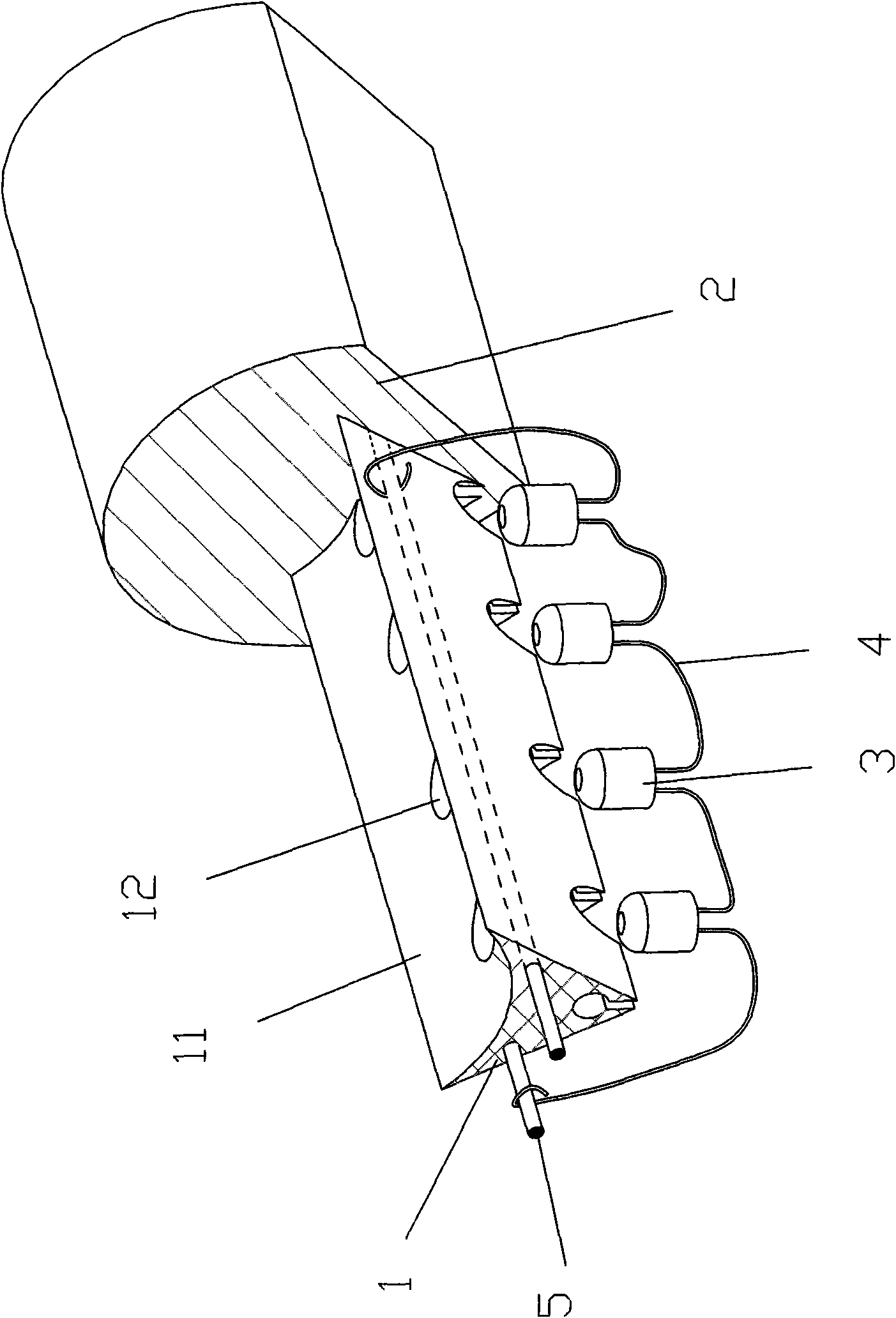 Flexible contour light capable of being tailored