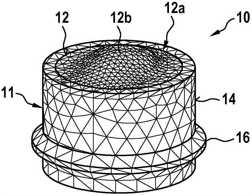 Sensor assembly and method for detecting the surroundings of a vehicle