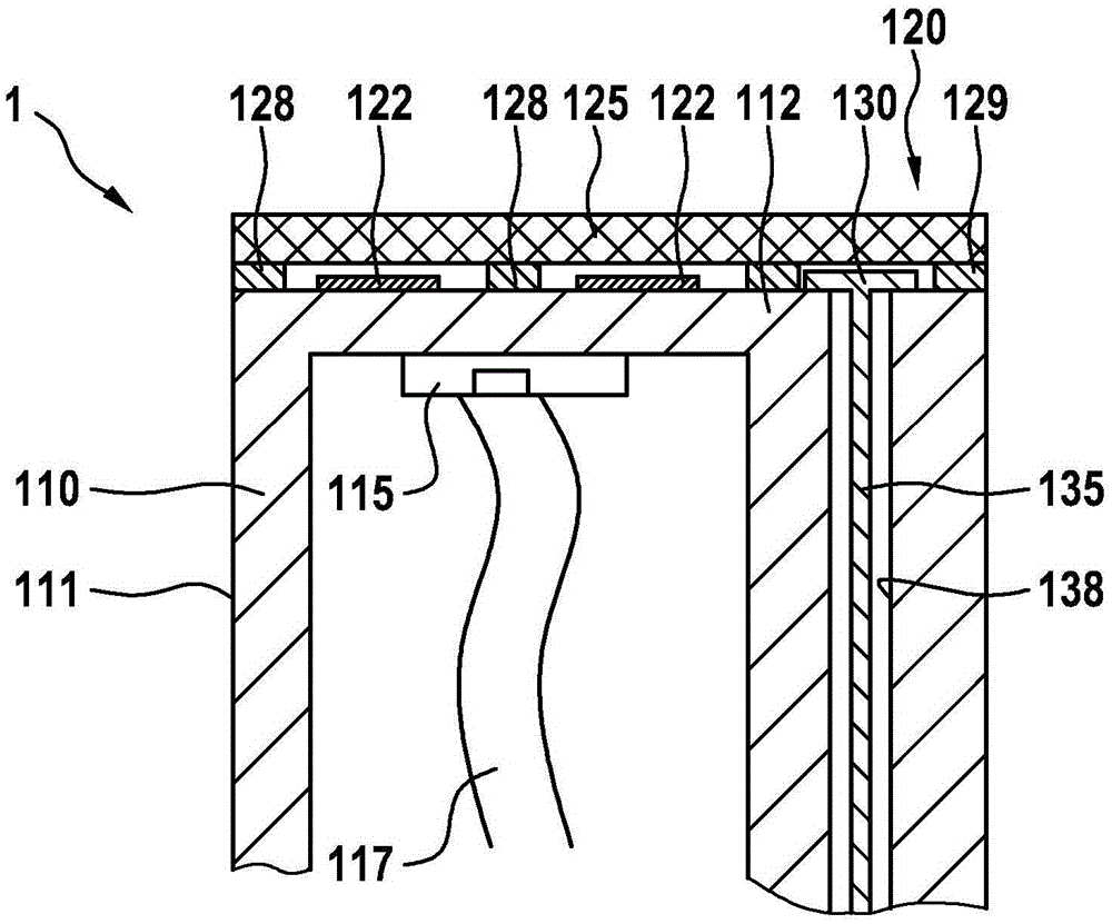 Sensor assembly and method for detecting the surroundings of a vehicle