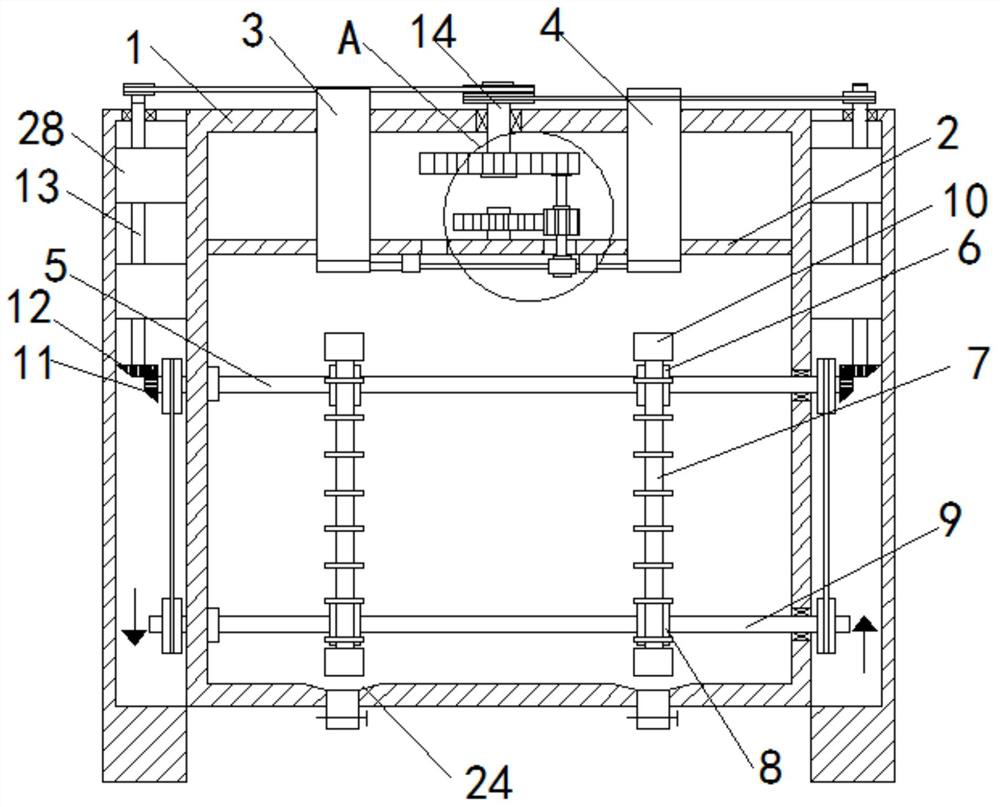 Purification device capable of performing harmless treatment on harmful substances in wastewater