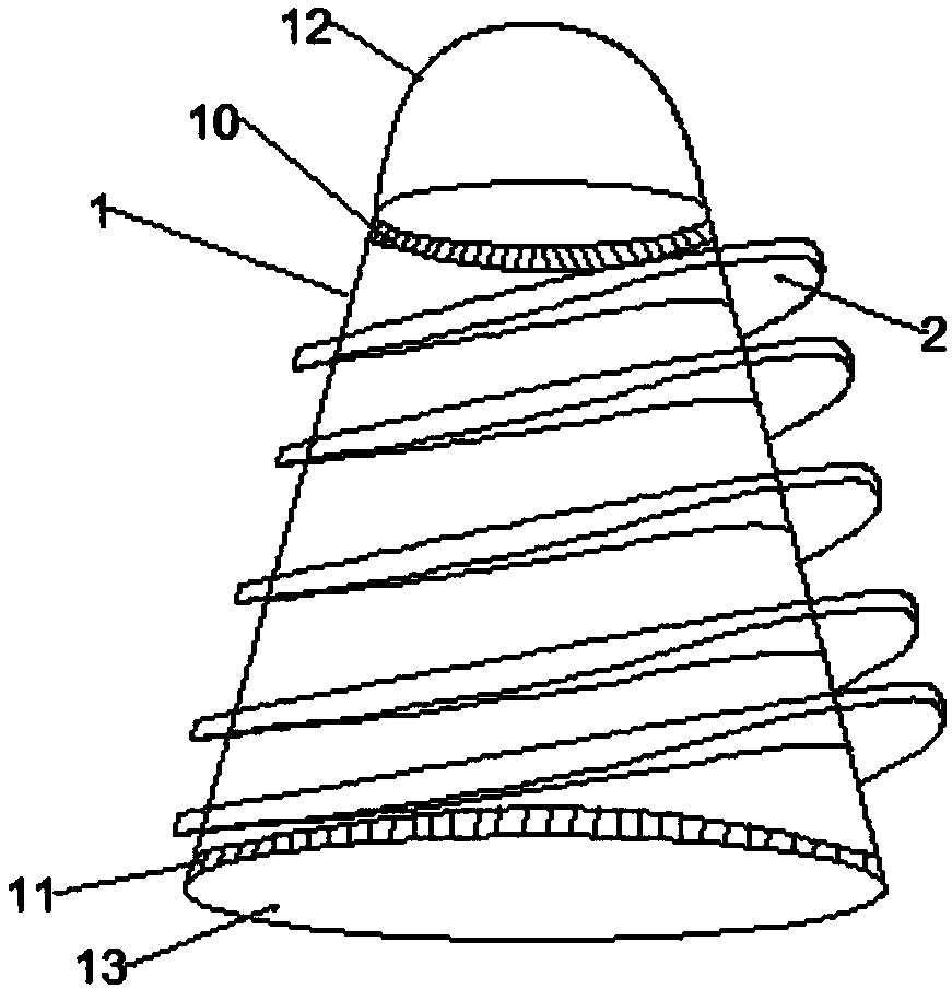 Efficient spinning and winding production method of chemical fiber filament