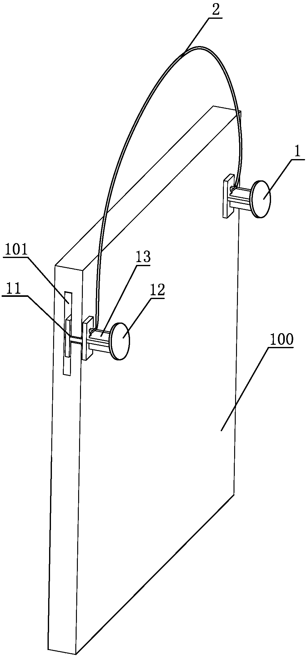 A wet-hanging method for wet-hanging stone or ceramic tiles