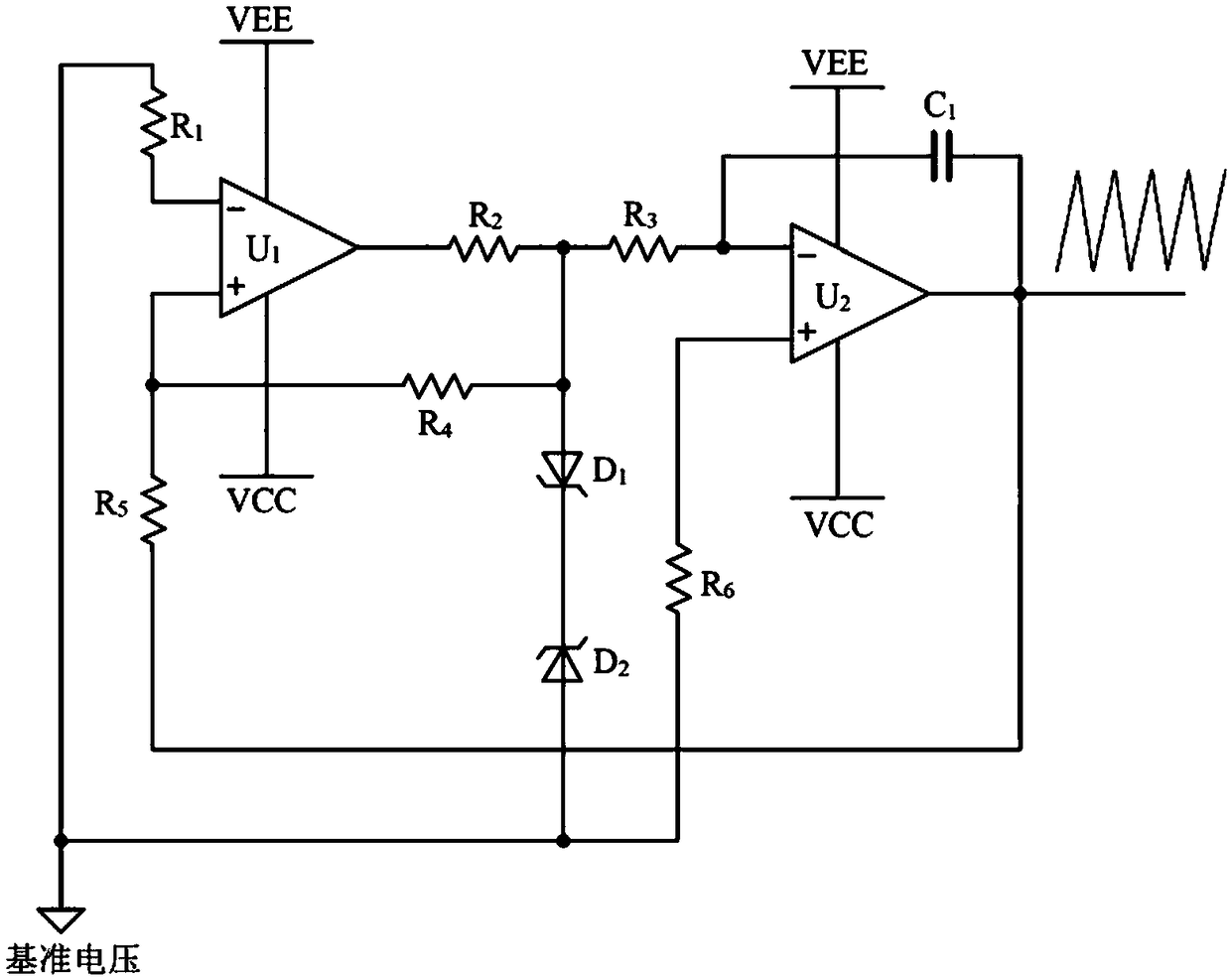 Double-duty ratio pulse width modulation signal low-power consumption high-speed bidirectional electromagnet drive circuit and use method thereof