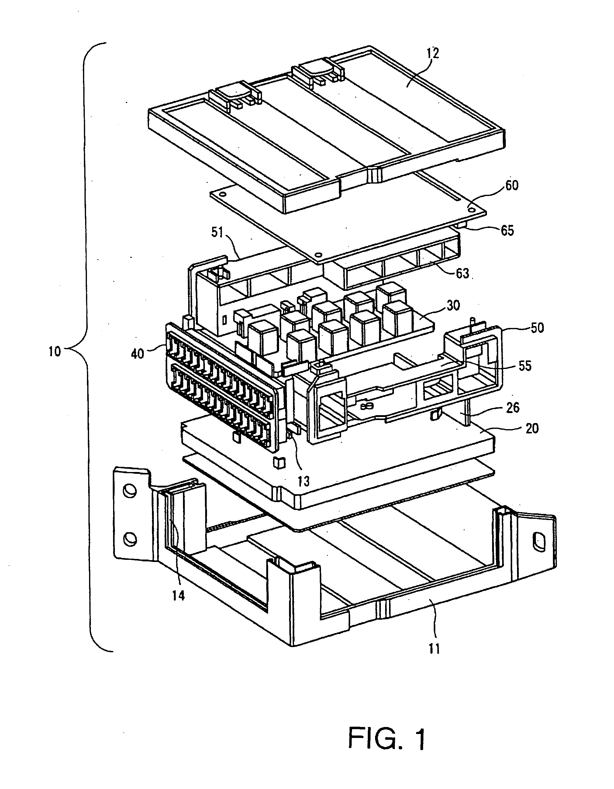 Automotive relay and electrical connector box