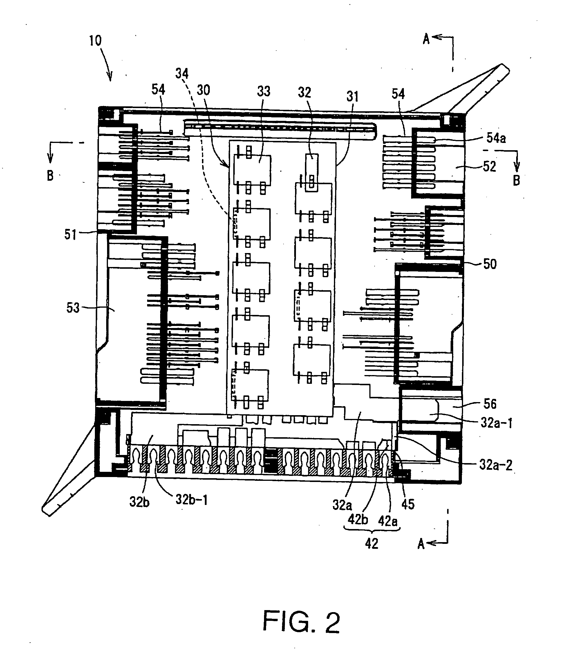 Automotive relay and electrical connector box