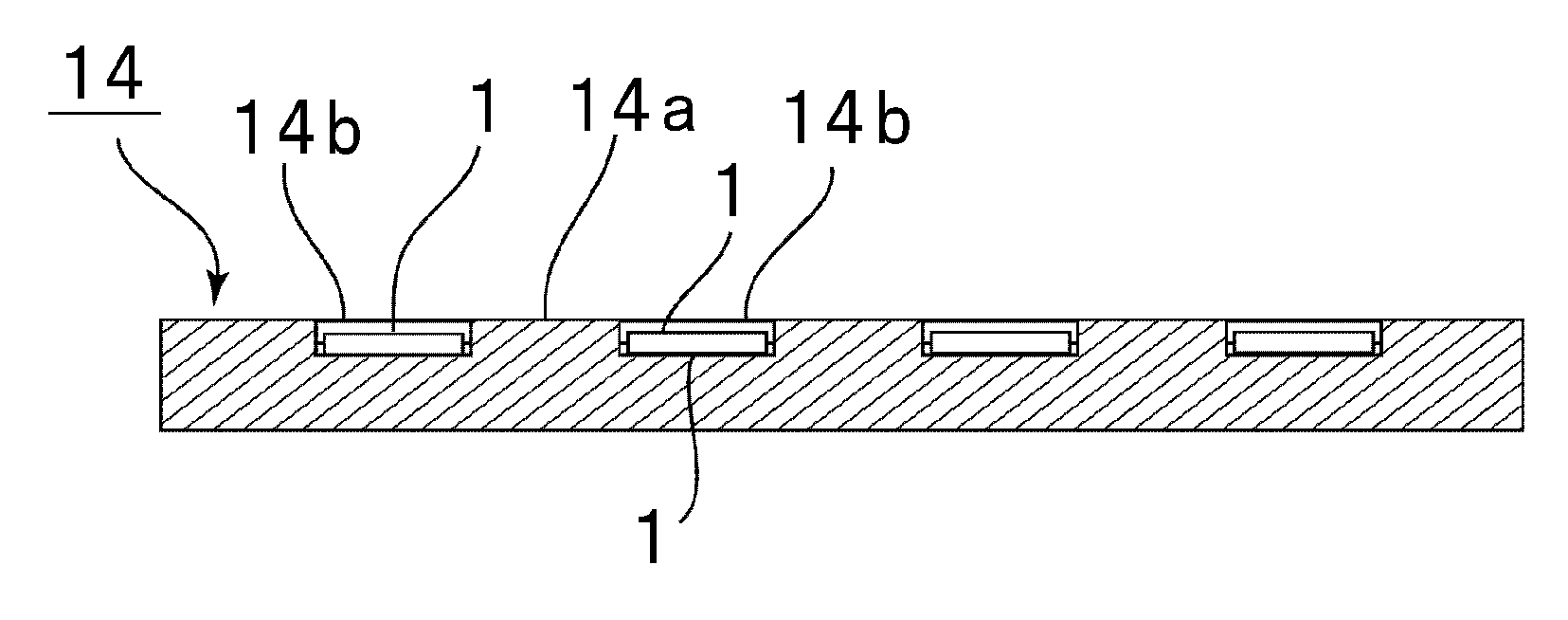 Component aligning apparatus and electronic component manufacturing method