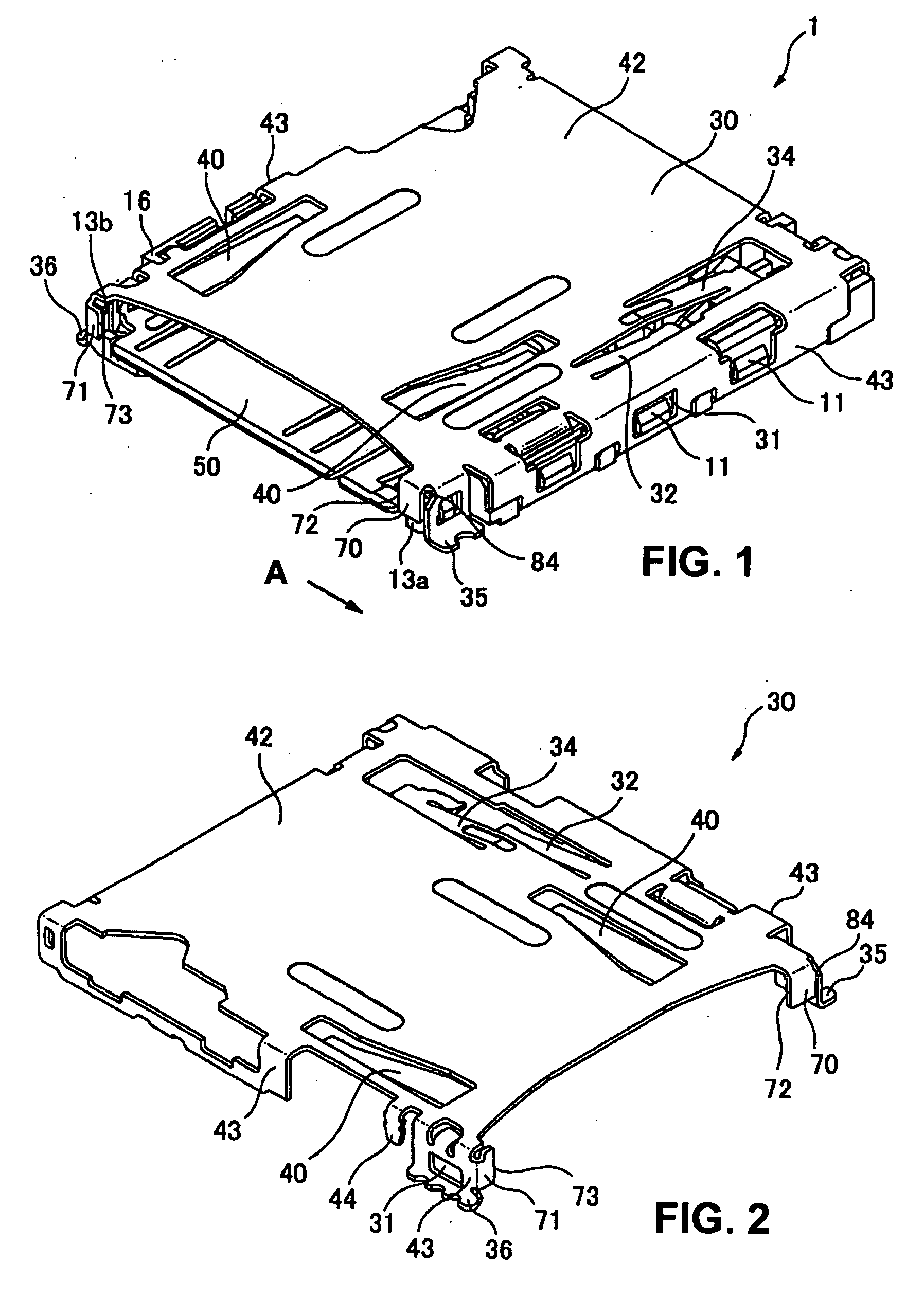 Card connector