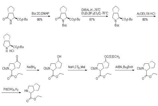 Method for preparing telaprevir intermediate