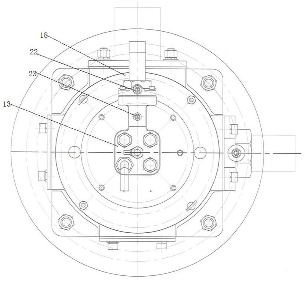 I-shaped self-preheating burner with grading function