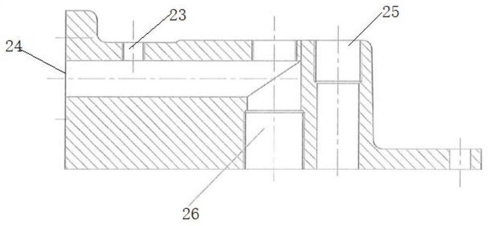 I-shaped self-preheating burner with grading function