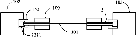 Single-core two-way plastic optical fiber system and plastic optical fiber connectors