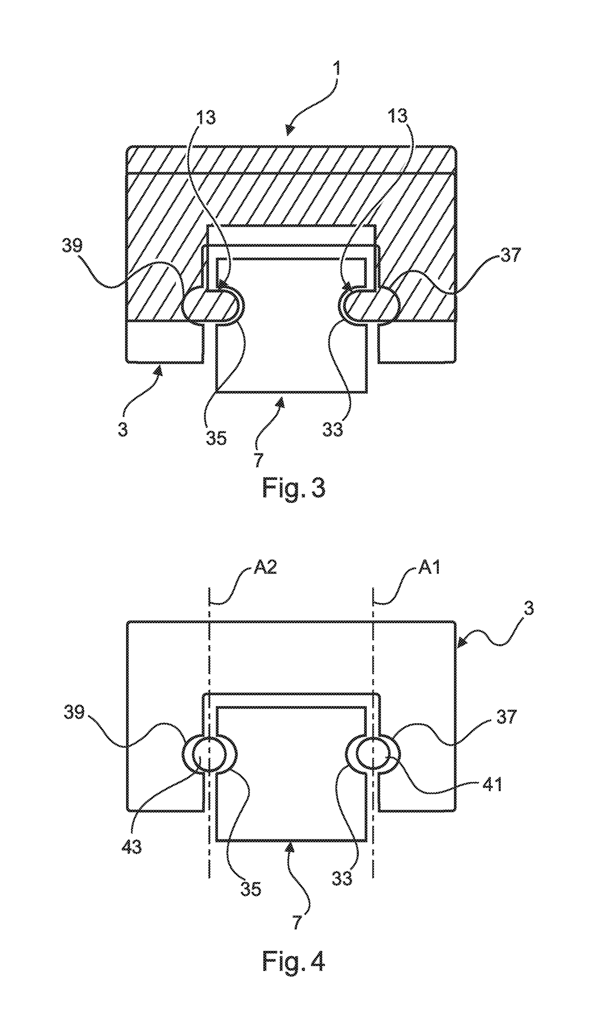 Securing device and linear guiding mechanism