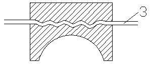 A preparation mold for a piston used in a high-power engine and a method for preparing the piston