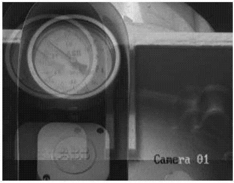 Method of positioning instrument to be recognized for electric inspection robot